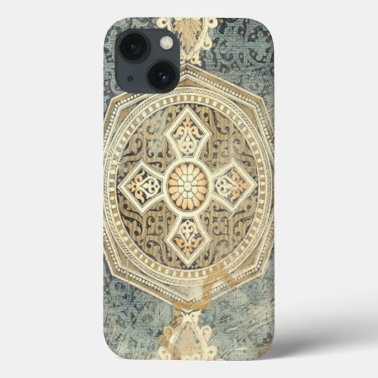 siertapijt met  geometrisch ontwerp Case-Mate iPhone case (Achterkant)