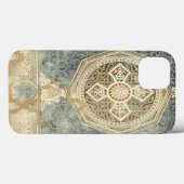 siertapijt met  geometrisch ontwerp Case-Mate iPhone case (Achterkant (horizontaal))