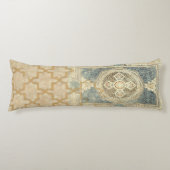 siertapijt met geometrisch ontwerp lichaamskussen (Voorkant)