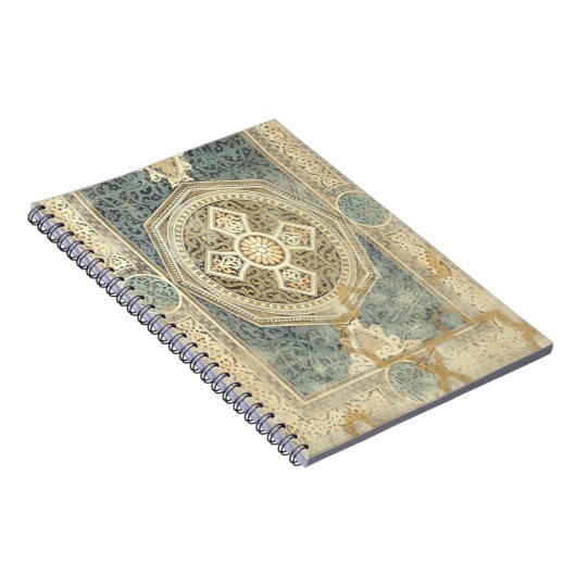 siertapijt met  geometrisch ontwerp notitieboek (Rechterzijde)