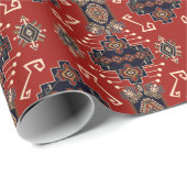 Siertapijt ontwerp:  geometrisch. cadeaupapier (Rol Hoek)