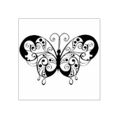 siervisstempel voor de vlinder 	rubberstempel (Afrduk)