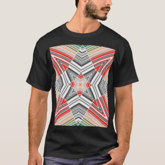 Siervoering: Gestreepte naadloze achtergrond T-shirt