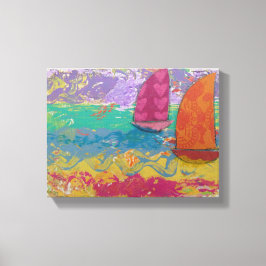 Sierzeilen canvas afdruk