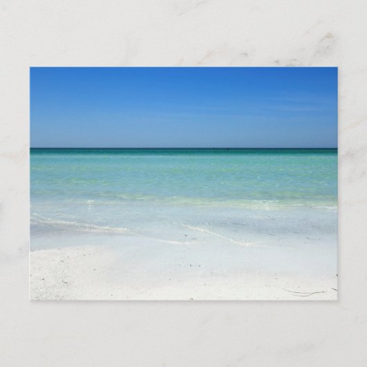 Siesta Beach Golf Coast Briefkaart (Voorkant)