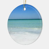 Siesta Beach Golf Coast Keramisch Ornament (Links)