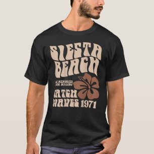 Siesta Beach Surf Memories South Malibu Catch Wave T-shirt