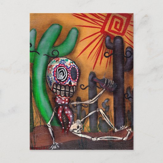 Siesta Briefkaart (Voorkant)