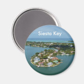 Siesta Key, Florida Magneet (Voorkant / Achterkant)