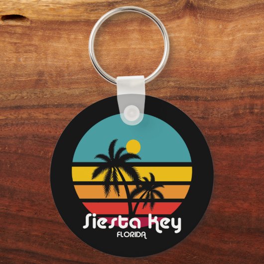  Siesta Key Florida Sleutelhanger (Achterkant)