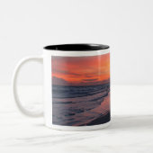 Siesta Key, Florida Tweekleurige Koffiemok (Links)