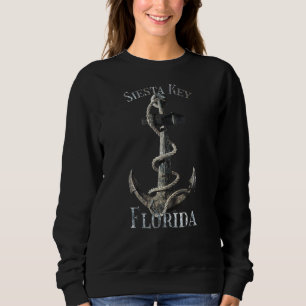 Siesta Key Florida Vacation Nautical Anchor Sailin Trui