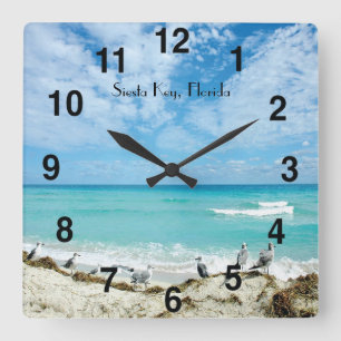 Siesta Key Florida Wall klok