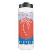 Siesta Key Palm Tree Thermosbeker (Voorkant)