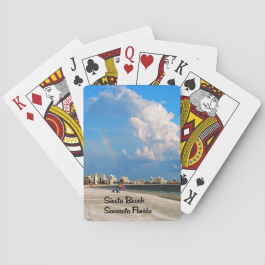 Siesta Key Pokerkaarten (Achterkant)