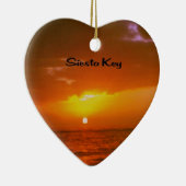Siesta Key Sunset Keramisch Ornament (Rechts)