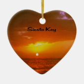 Siesta Key Sunset Keramisch Ornament (Voorkant)
