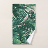 Sieste des Feuilles de la jungle #1 (Serviette à main)