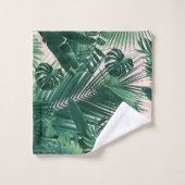 Sieste des Feuilles de la jungle #1 (Gant de toilette)