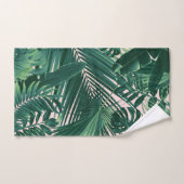 Sieste des Feuilles de la jungle #1 (Serviette à main)