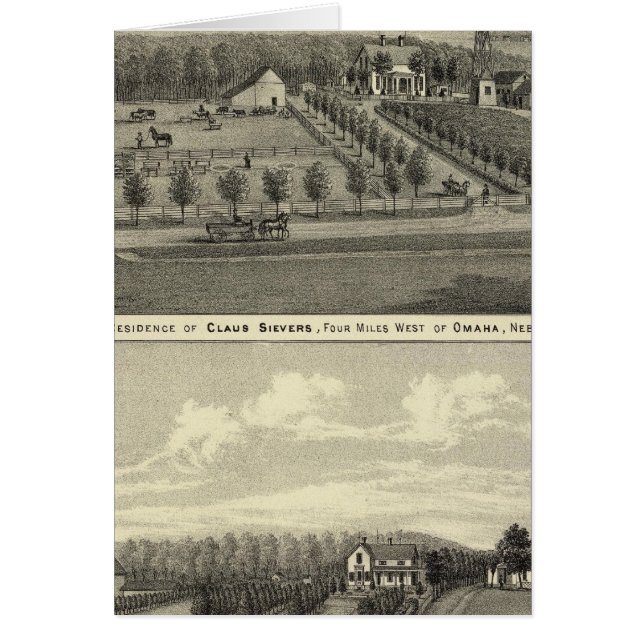 Sievers en Eicke, Nebraska (Voorkant)