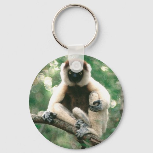 Sifaka Key Fob Sleutelhanger (Voorkant)