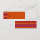 Sifflement de framboise • Carte de profil (Devant / Derrière)