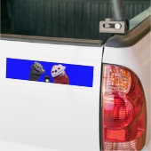 Sifl en Olly Mic Bumpersticker (Op Truck)