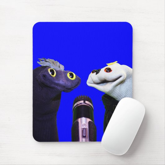 Sifl en Olly Mousepad (verticaal) Muismat (Met muis)