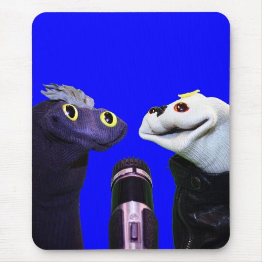 Sifl en Olly Mousepad (verticaal) Muismat (Voorkant)
