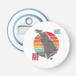 Sifnos, Griekenland Button Flesopener