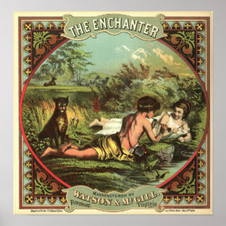  sigaar ad: de goochelaar poster