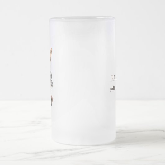 Sigaar en Whisky Mannen Matglas Bierpul (Center)