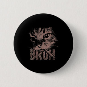 Sigaar kitten grappige rokende kat meme stom ronde button 5,7 cm