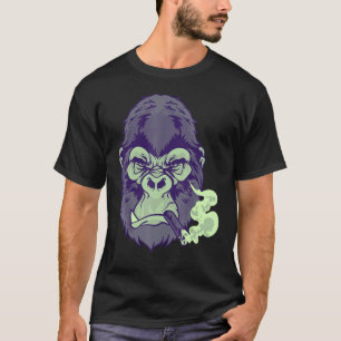 Sigaar roken betekent Mint Choc Gorilla voor jonge T-shirt