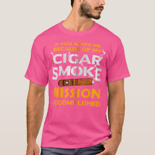 Sigaar voor mannen Sigaar roker Roken Vaderdag T-shirt