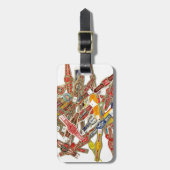 Sigar Ring Wrappers Bagagelabel (Voorkant verticaal)