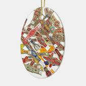 Sigar Ring Wrappers Keramisch Ornament (Links)