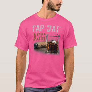 Sigaren moeten die as tikken sigaar en roken t-shirt