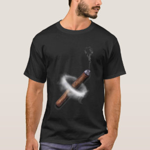 Sigaren Moeten Die As Tikken Sigaret En Roken Tee T-shirt