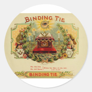  Sigarendoos Etiket BINDENDE STROPDAS (15)