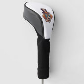 sigarenhond golfheadcover (Schuin)