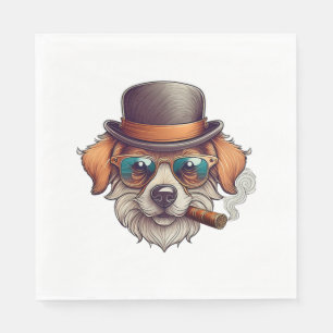 sigarenhond servet