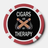 sigarentherapie poker chips (Achterkant)