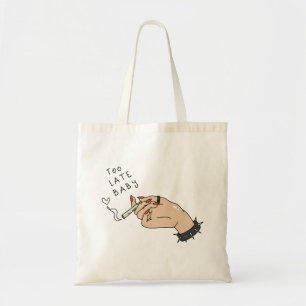 Sigaret in Hand Anti-Valentijn Tote Bag