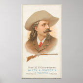 Sigarette Ad Buffalo Bill Poster (Voorkant)