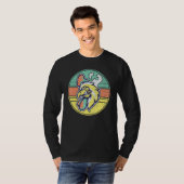 Sigarette Smoker Rooster Farmer Boerderij Animal C T-shirt (Voorkant volledig)