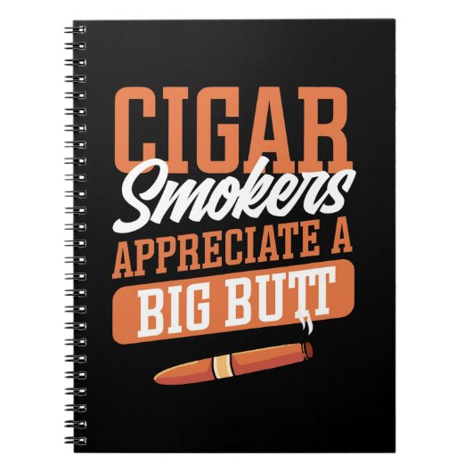 Sigarette Smokers Appreciate Notitieboek (Voorkant)