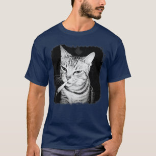 Sigaretten Kitten Bende Kat Die Sigaret Rookt Grap T-shirt