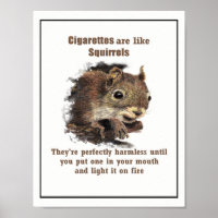 Sigaretten zijn als Motivatie Quote Squirrels